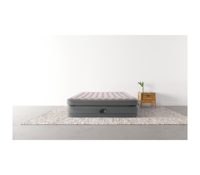 Intex Надуваем матрак Queen Prime Comfort Elevated 152х203х51см