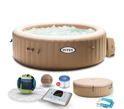 Intex джакузи PureSpa™ BUBBLE THERAPY Jet с въздушна струя 216x71см