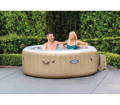 Intex джакузи PureSpa™ BUBBLE THERAPY Jet с въздушна струя 216x71см