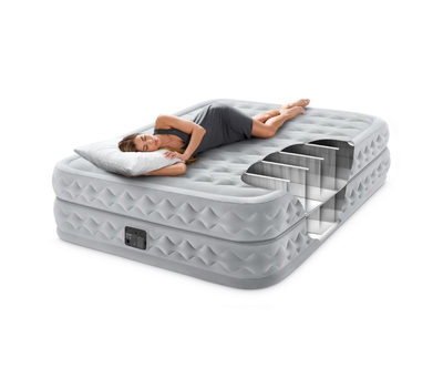 Intex Надуваем матрак с вградена помпа Supreme Air Flow Queen size 152х203см