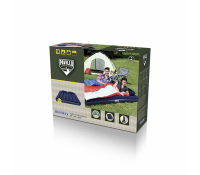 Bestway Надуваем дюшек с ръчна помпа Queen size 203х152х22см