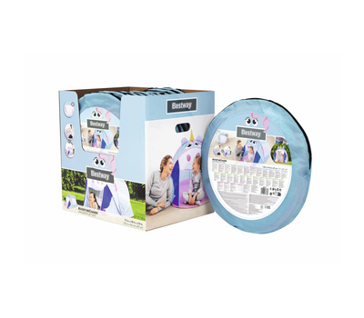Bestway Детска палатка Еднорог 182х96х81см