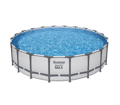 Bestway Сглобяем басейн с тръбна конструкция Steel Pro MAX кръгъл Ø610х132см