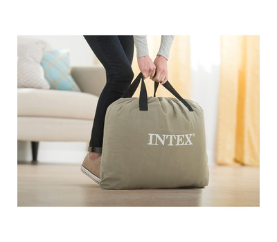 Intex Надуваем матрак Twin Comfort Elevated (99х191х51см)