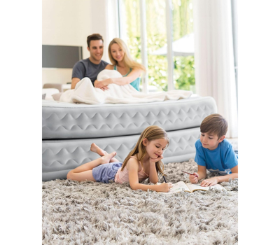 Intex Надуваем матрак Supreme Air-Flow Queen size 152х203х51см
