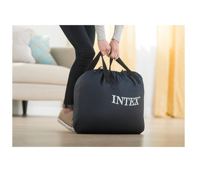 Intex Надуваем матрак Supreme Air-Flow Queen size 152х203х51см