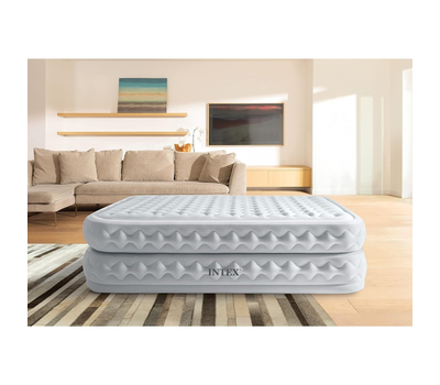 Intex Надуваем матрак Supreme Air-Flow Queen size 152х203х51см