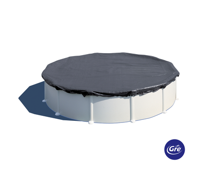 GRE Зимно покривало за кръгъл метален басейн 250 см (120 g/m)
