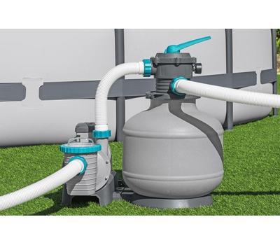Bestway пясъчна филтрираща система помпа Flowclear 500w/11.84м3/ч