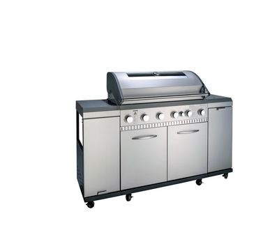 Landmann Газово барбекю Outdoor Kitchen 6.1 Grill Chef Inox 163х120х56см