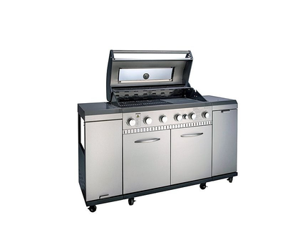 Landmann Газово барбекю Outdoor Kitchen 6.1 Grill Chef Inox 163х120х56см