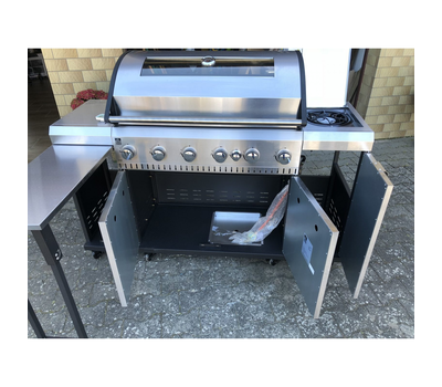 Landmann Газово барбекю Outdoor Kitchen 6.1 Grill Chef Inox 163х120х56см