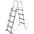 Bestway басейн с тръбна конструкция POWER STEEL Ø732x366x122см имитация на дърво