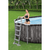 Bestway басейн с тръбна конструкция POWER STEEL Ø732x366x122см имитация на дърво