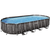 Bestway басейн с тръбна конструкция POWER STEEL Ø732x366x122см имитация на дърво