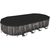 Bestway басейн с тръбна конструкция POWER STEEL Ø732x366x122см имитация на дърво