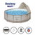 Bestway Сглобяем басейн с тръбна конструкция Steel Pro MAX кръгъл Ø396х107см