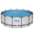 Bestway Сглобяем басейн с тръбна конструкция Power Steel Pro MAX кръгъл Ø396х122см