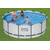 Bestway Сглобяем басейн с тръбна конструкция Power Steel Pro MAX кръгъл Ø396х122см