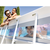 Intex Басейн с тръбна конструкция Prism Frame ClearView Premium правоъгълен 400x200x100 см с помпа и стълба