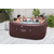 Bestway Надуваемо джакузи Maldives MaxHold EnergySense Smart Luxe Hydrojet квадратно 201х201х80см